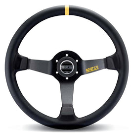 Sparco Steering Wheel 345 Leather Black - 015R345MLN