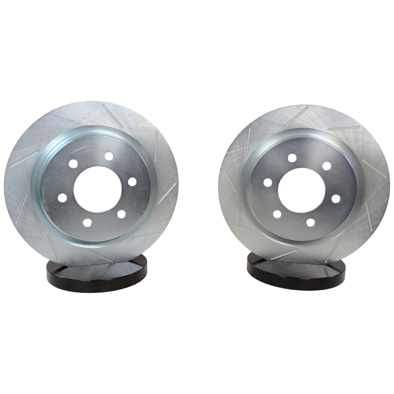 Baer Brakes 21-26 Ford F-150 2/4WD Rear Claw Performance Rotors - Slot/Zinc Only - 99208-220
