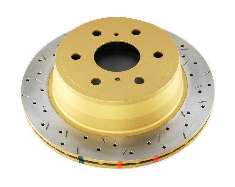 DBA 06-08 Chevrolet Silverado/GMC Sierra 4000 Series Drilled and Slotted Rear Rotor - DBA42011XS