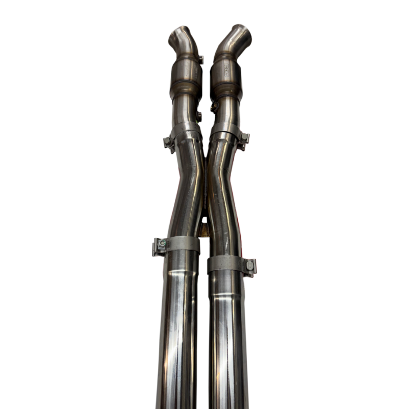 Kooks 97-04 Chevy Corvette 3in. x 2-1/2in. SS Catted X-Pipe - 21503201