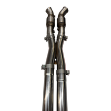 Load image into Gallery viewer, Kooks 97-04 Chevy Corvette 3in. x 2-1/2in. SS Catted X-Pipe - 21503201