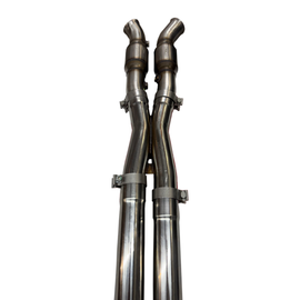 Kooks 97-04 Chevy Corvette 3in. x 2-1/2in. SS Catted X-Pipe - 21503201