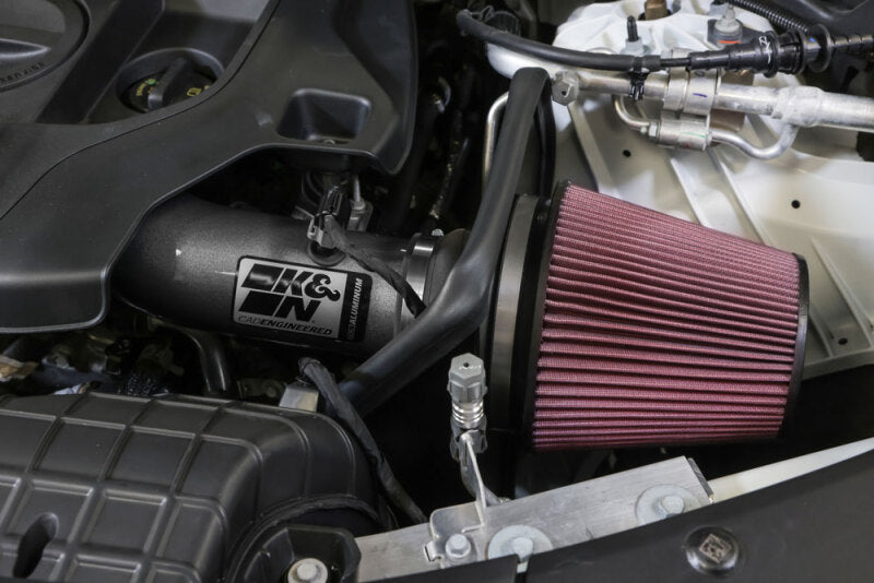 K&N 22-24 Jeep Grand Cherokee L/WL 3.6L V6 Performance Air Intake System - 77-1587KC