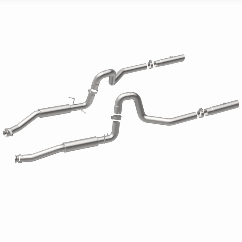 MagnaFlow 99-04 Mustang Mach 1 V8 4.6L Dual Split Rear Exit Stainless Cat-Back Performance Exhaust - 16394