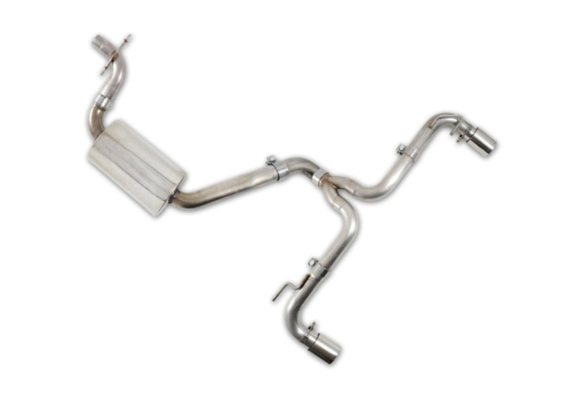 AWE Tuning Mk6 GTI Performance Cat-Back - Chrome Silver Round Tips - 3015-32036