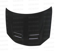 Load image into Gallery viewer, Seibon 06-08 VW GTi Shaved DV Style Carbon Fiber Hood - HD0607VWGTIB-DV