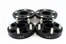Load image into Gallery viewer, ISC Suspension 5x114 Hub Centric Wheel Spacers 25mm 56.1HB Black (Pair) - WS5x11425B