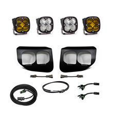 Load image into Gallery viewer, Baja Designs 2020+ Ford Super Duty Fog Lights FPK Amber SAE/Pro DC Baja Designs w/Upfitter - 447737UP