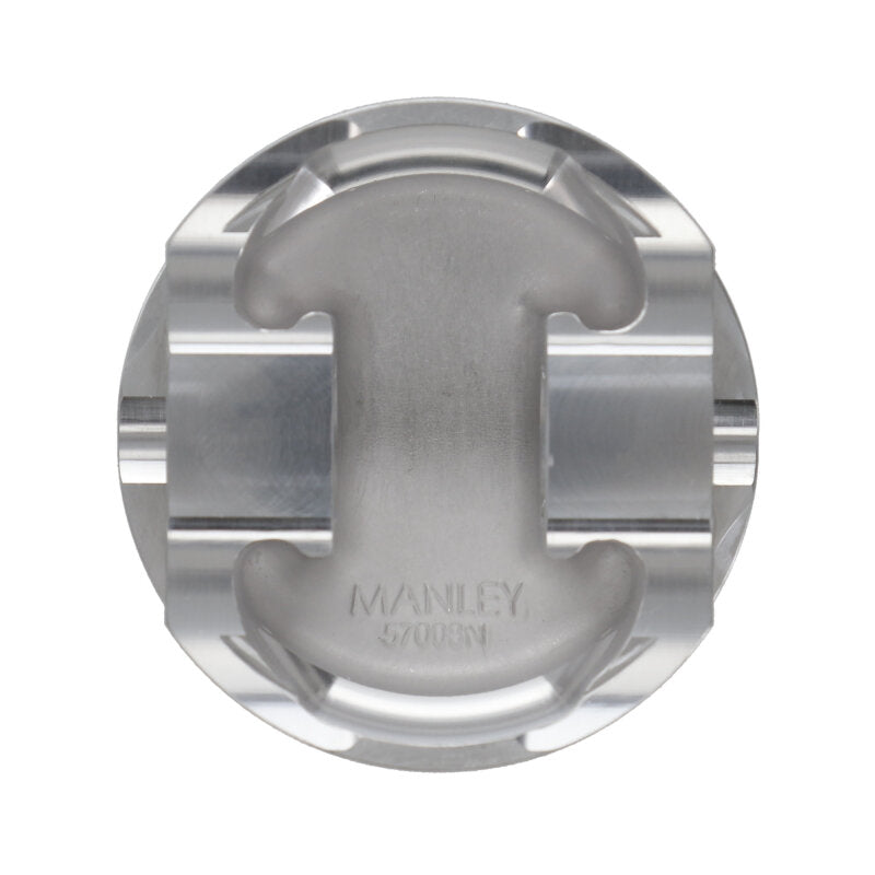 Manley Ford 3.5L Ecoboost 3.642in Bore 1.239in Comp Height -8.5cc Dish Extreme Duty Piston Set - 594800CE-6