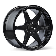 Load image into Gallery viewer, Enkei T6R 18x9.5 38mm Offset 5x114.3 Bolt Pattern 72.6 Bore Gloss Black Wheel - 539-895-6538BK