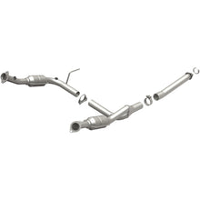 Load image into Gallery viewer, MagnaFlow DF Cat. Conv3/04-05 Ford Explorer 4.0L / 3/04-05 Mercury Mountaineer Y-Pipe Assembly - 93111