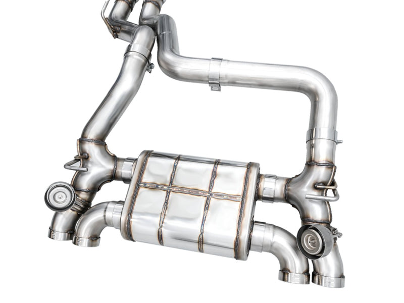 AWE Tuning 21+ Wrangler 392 Switchpath Cat-Back Exhaust- Quad BashGuards - 3025-41392