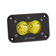 Load image into Gallery viewer, Baja Designs S2 Pro Flush Mount Spot Pattern LED Work Light - Amber - 481011