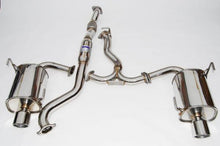 Load image into Gallery viewer, Invidia 08-09 WRX Sedan Q300 Dual Stainless Steel Tip Cat-back Exhaust - HS08SW4GT3