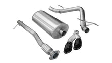 Load image into Gallery viewer, Corsa 2011-2013 GMC Sierra Ext. Cab/Std. Bed 1500 6.2L V8 Black Sport Cat-Back Exhaust - 14523BLK