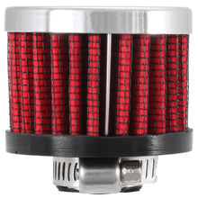 Load image into Gallery viewer, K&amp;N Clamp On Rubber Base Crankcase Vent Filter 0.5in Flange ID 2in OD 1.5in Height - 62-1330