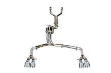 Load image into Gallery viewer, AWE Tuning Audi C7 / C7.5 S6 4.0T Track Edition Exhaust - Chrome Silver Tips - 3020-42042