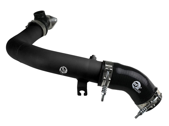 aFe BladeRunner 2.5in Aluminum Hot Side Charge Pipe 15-20 Subaru WRX 2.0T - Black - 46-20378-B