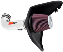 Load image into Gallery viewer, K&amp;N 10 Camaro 6.2L V8 Polished Typhoon Short Ram Intake - 69-4519TP