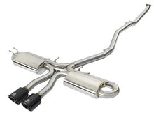 Load image into Gallery viewer, aFe Takeda 3in 304 SS Cat-Back Exhaust System w/ Black Tips 2017+ Honda Civic Si (4dr) I4 1.5L (t) - 49-36621-B