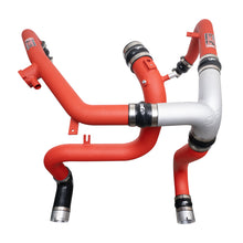 Load image into Gallery viewer, Injen 21-23 Ford Bronco 2.7L V6 (TT) EcoBoost SES Intercooler Pipes - Wrinkle Red - SES9301ICPWR