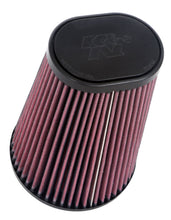 Load image into Gallery viewer, K&amp;N Universal Round Clamp-On Air Filter 4-1/2in FLG, 5-7/8in B, 3-1/4in X 4-1/2in T, 8in H - RU-1021