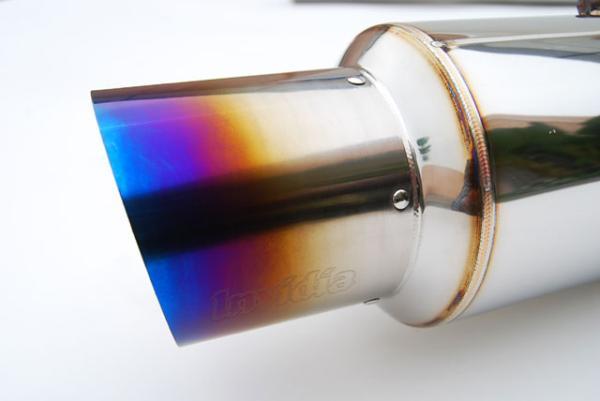 Invidia 09+ EVO 10 RACING Titanium Tip Cat-back Exhaust - HS09MEXGRT