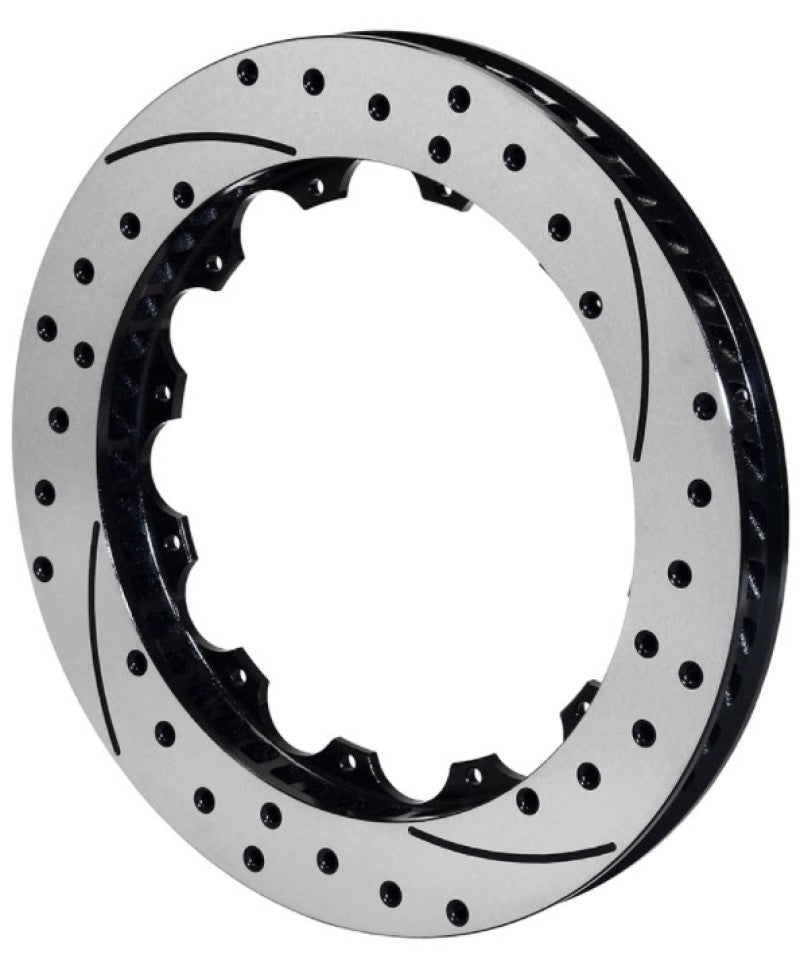 Wilwood Rotor-SRP48 SPC-37-RH-BLK-Drill 13.06 x 1.25 - 12 on 8.75in - 160-7798-BK