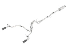 Load image into Gallery viewer, Borla 15-16 Ford F150 3.5L EcoBoost Ext. Cab Black Chrome CB Exhaust ATAK Single Split Rear Exit - 140616BC