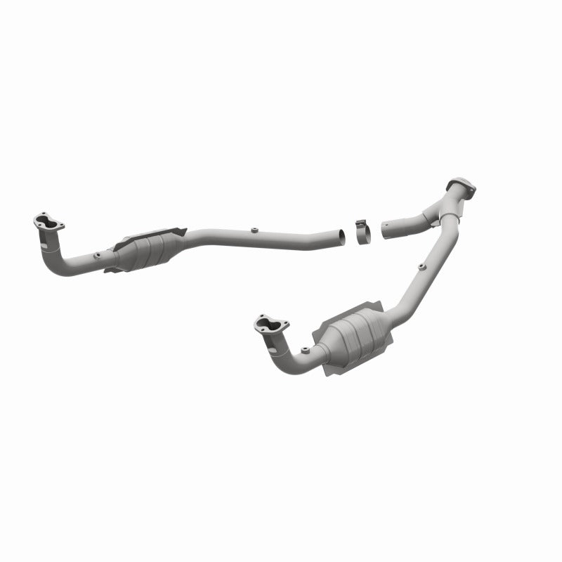 MagnaFlow DF Cat. Conv 97 Land Rover Defender 90 4.0L Y-Pipe Assy / 96-99 Discovery 4.0L Y-Pipe Assy - 93690