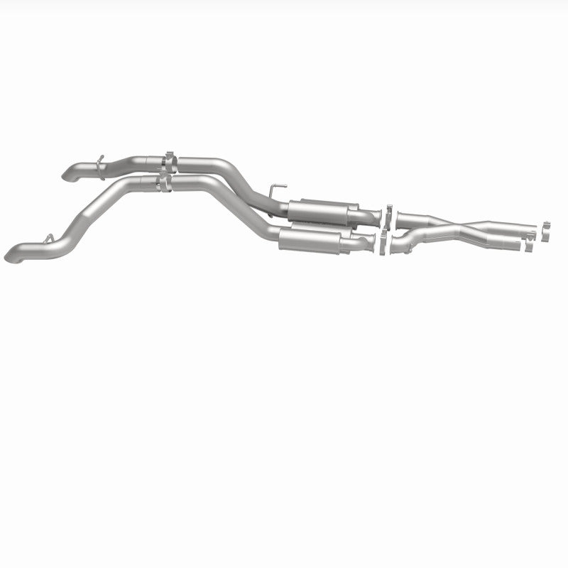 MagnaFlow Cat-Back 2021 Jeep Wrangler 6.4L Rock Crawler Series Dual Exit Stainless Exhaust - 19582