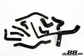 do88 91-97 Audi S4/S6/A6 2.2T C4 (AAN) Radiator Hoses - Black - DO88-KIT97S