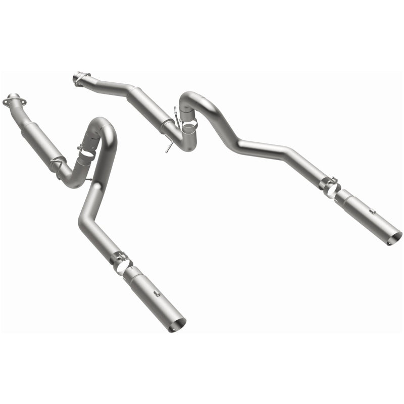 MagnaFlow 99-04 Mustang Mach 1 V8 4.6L Dual Split Rear Exit Stainless Cat-Back Performance Exhaust - 16394