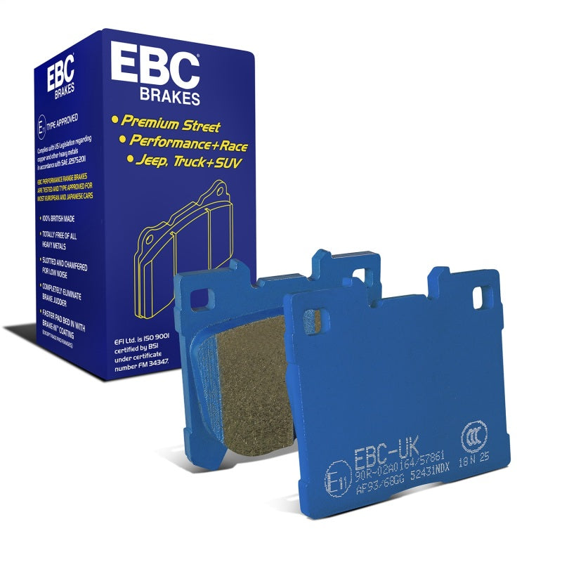 EBC 2022+ Toyota GR Yaris Bluestuff Rear Brake Pads - DP52431NDX
