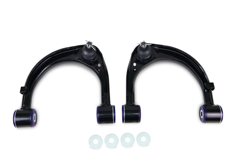 SuperPro 08-21 Toyota Land Cruiser Front Upper Control Arm Set - TRC488