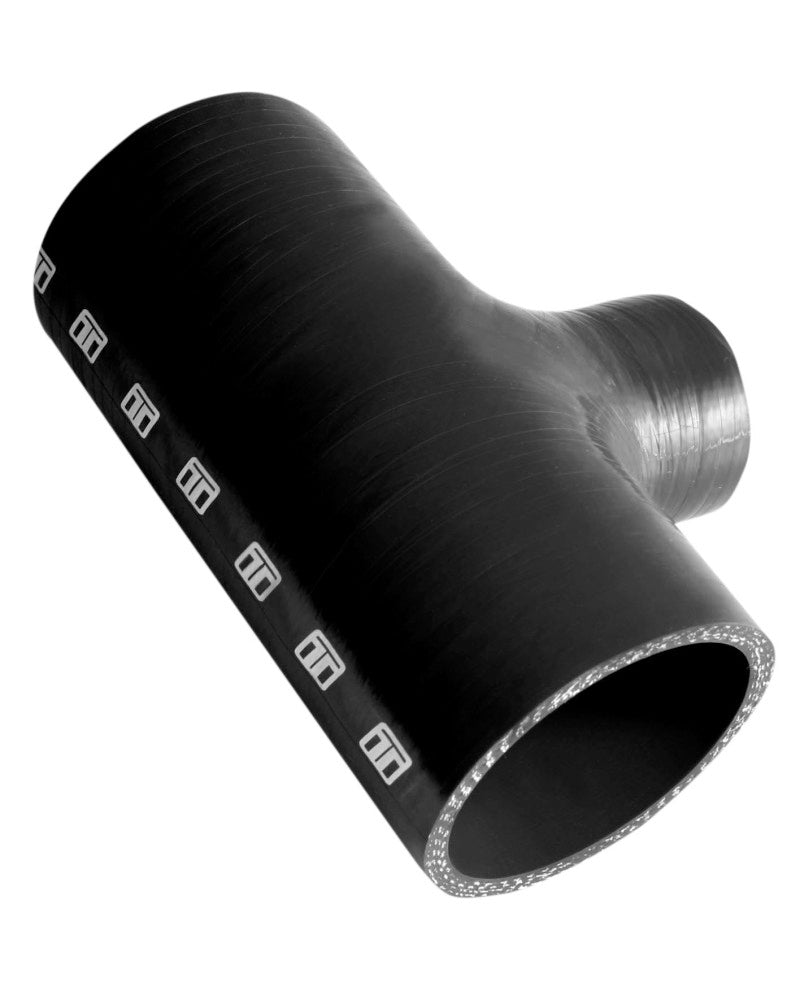 Turbosmart Hose Tee 2.00 ID 1.5 Spout - Black - TS-HT200150-BK