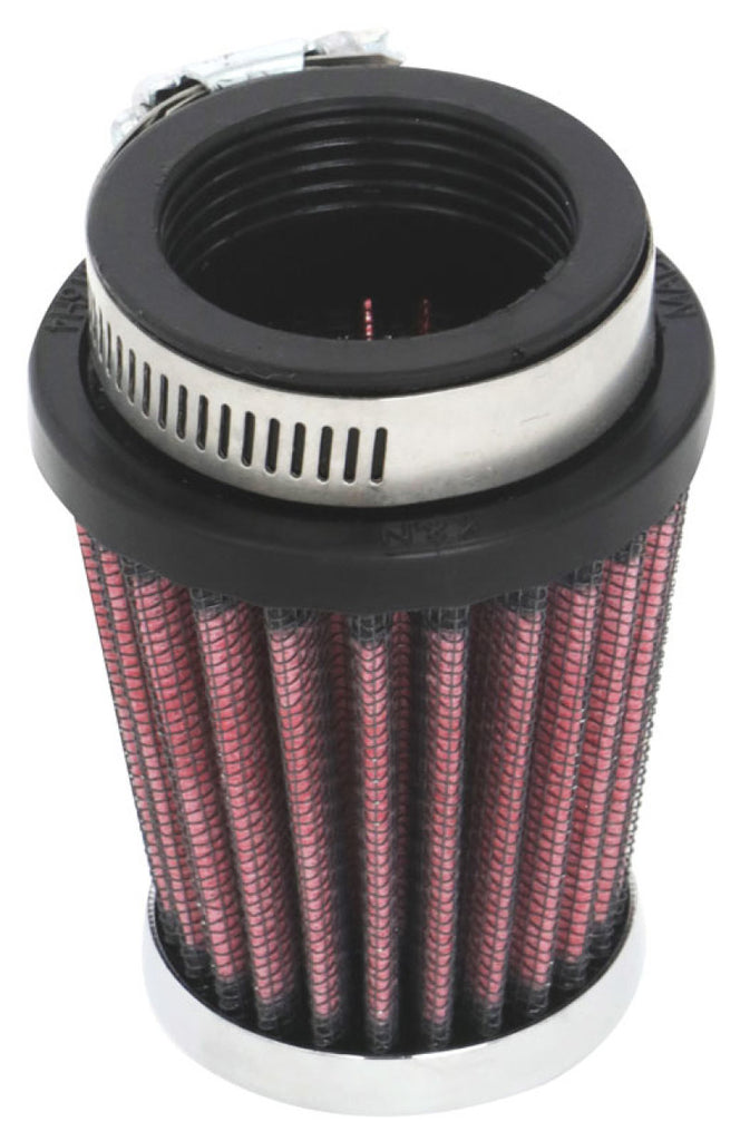 K&N Universal Chrome Filter 1 9/16 inch FLG / 2 5/8 inch Bottom / 2 inch Top / 3 inch Height - RC-2290