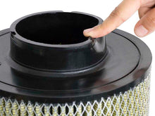 Load image into Gallery viewer, aFe Magnum FLOW Universal Air Filter w/ Pro Guard 7 Media 4in F x 8-1/2in B x 8-1/2in T x 11in H - 72-90097