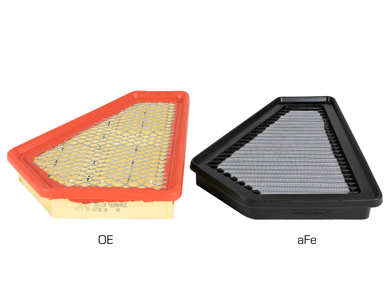 aFe Magnum FLOW OE Replacement Air Filter Cadillac CTS 10-14 V6-3.0L / CTS-V 09-15 V8-6.2L (sc) - 31-10281