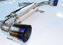 Load image into Gallery viewer, Invidia 09+ 370Z Gemini Single Layer Titanium Tip Cat-back Exhaust - HS09N7ZGIT