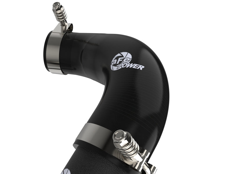 aFe Bladerunner 2.5in Aluminum Tube Hot Charge Pipe Black 2Volkswagen 22-23 GTI (MKVIII) L4-2.0L (t - 46-20608-B