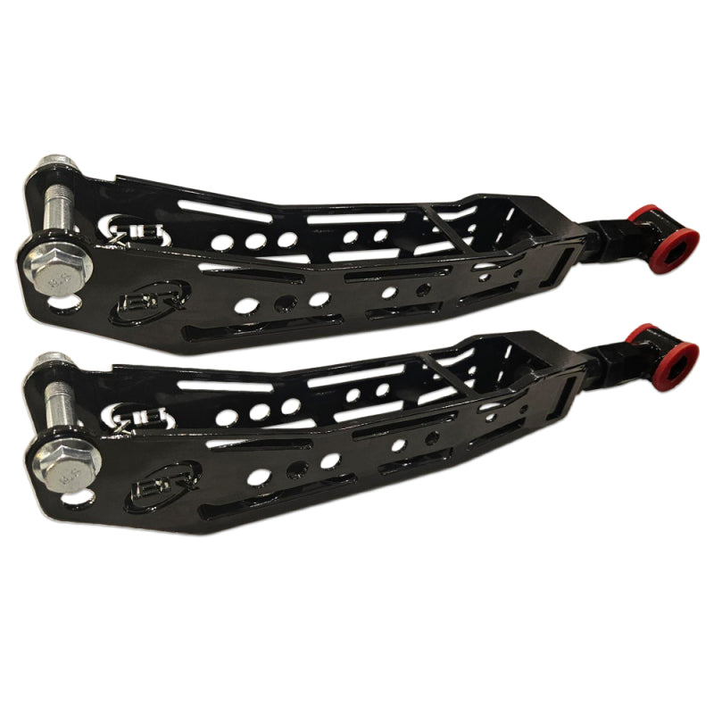 BLOX Racing Racing Rear Lower Control Arms - Blk (Toyota 86 / Scion FRS / Subaru BRZ / WRX / STi) V2 - BXSS-50010-BK-V2
