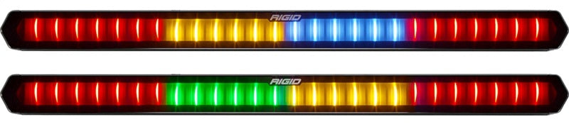 Rigid Industries 28in Chase Light Bar Universal - Rear Facing 27 Mode 5 Color LED Light Bar - 901802