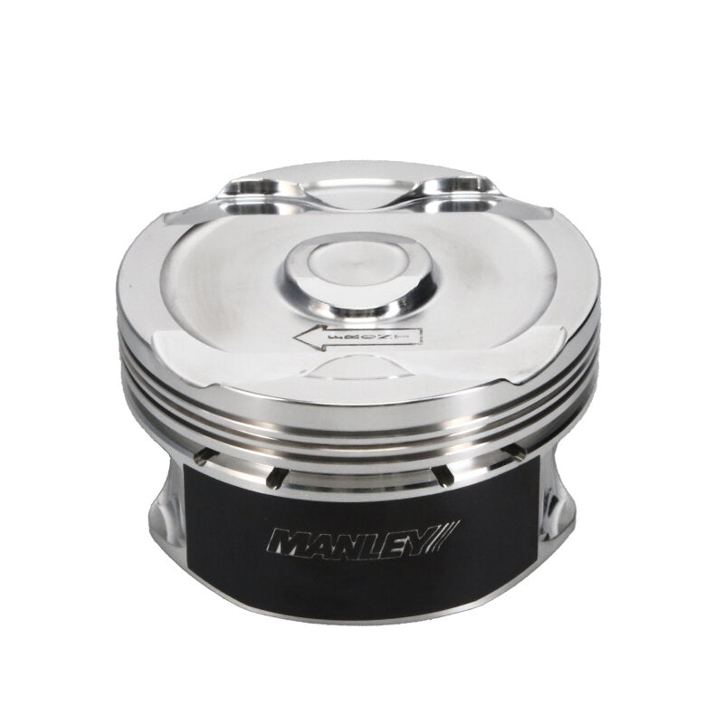 Manley 2018+ Ford Coyote 5.0L DOHC -6cc Dish 3.662in Bore 10:1 CR Extreme Duty Platinum Piston Set - 595700CE-8