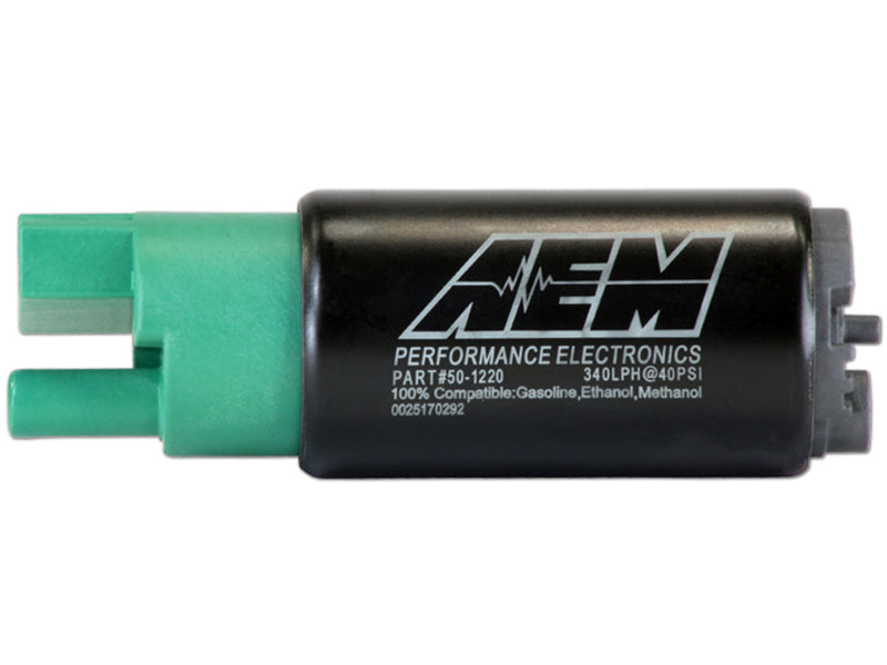 AEM 340LPH 65mm Fuel Pump Kit w/o Mounting Hooks - Ethanol Compatible - 50-1220