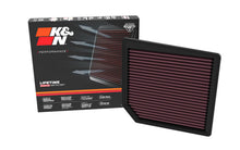Load image into Gallery viewer, K&amp;N 22-23 Maserati Ghibli L4-2.0L Replacement Air Filter - 33-3182
