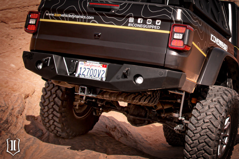 ICON 2020+ Jeep Gladiator JT Pro-Series Rear Bumper - 25166