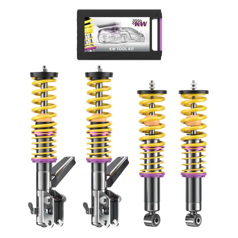 KW Coilover Kit V2 Honda Civic (all excl. Hybrid)w/ 16mm (0.63) front strut lower mounting bolt - 15250007