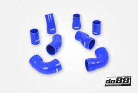 do88 02-04 Audi RS6 4.2L BiTurbo (C5) Pressure Hoses - Blue - DO88-KIT190B