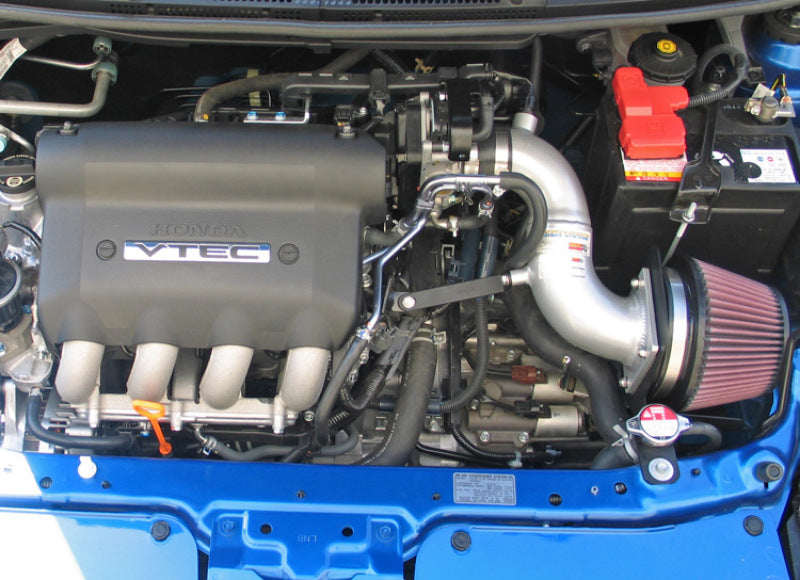 K&N Performance Intake Kit TYPHOON; HONDA FIT L4-1.5L, (SILVER) 07-08 - 69-1016-1TS